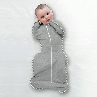 Dramatically Better Sleep Love To Dream Swaddle UP Cream Allow Baby to Sleep in Their Preferred arms up Position for self-Soothing Organic snug fit Calms Startle Reflex Medium 13-19 lbs. 